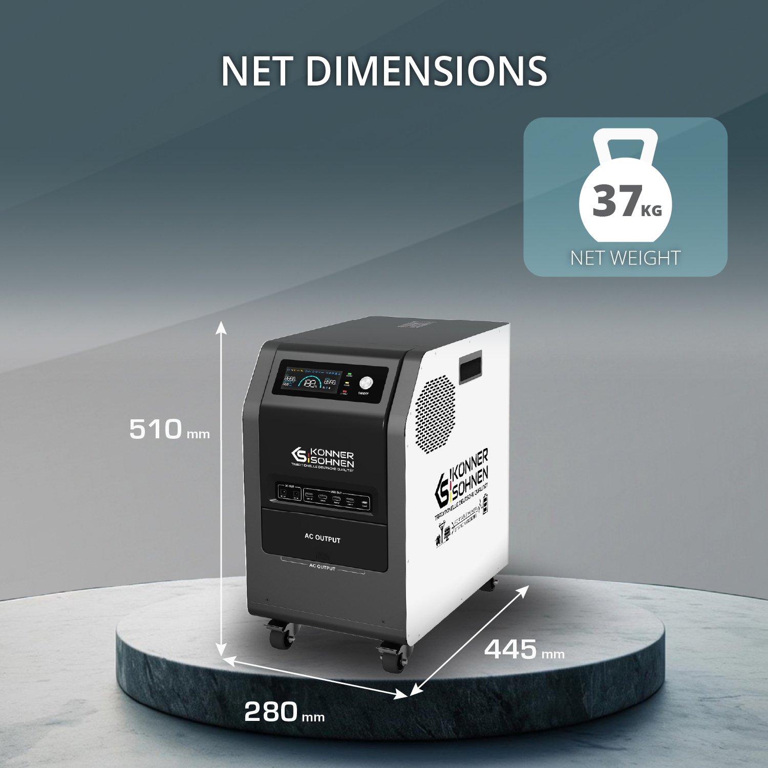 Φορητός σταθμός ενέργειας KS 3000PS