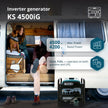 Dubbelt bränsle invertergenerator KS 4500iG thumbnail