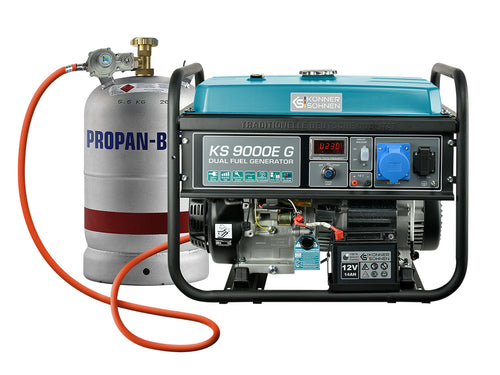 Generatore a GPL/Benzina Könner & Söhnen KS 9000E G