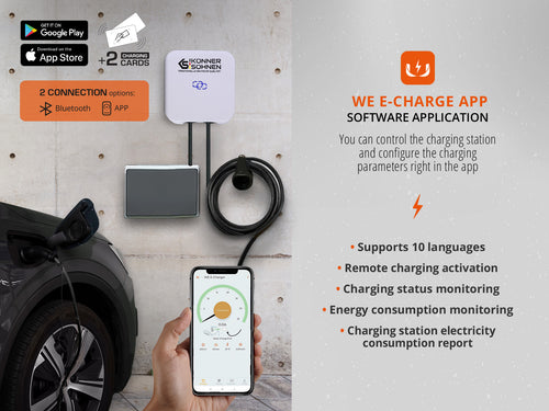 Borne de recharge pour véhicules électriques KS P16/3
