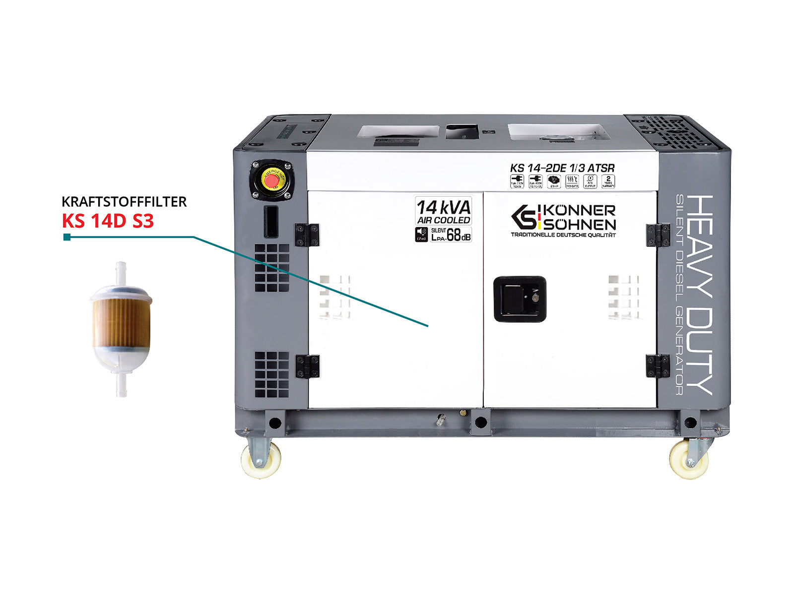 Brandstoffilter KS 14D S3