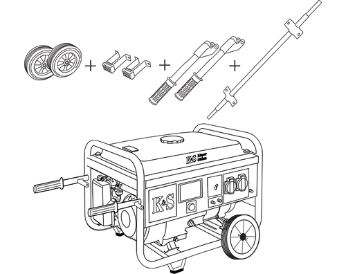 Транспортен комплект KS 3 KIT