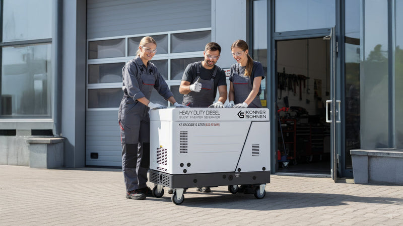 Könner & Söhnen KS 6500iDE S ATSR — generador inverster diésel de nueva generación