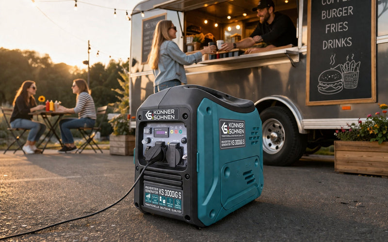 Nuevo modelo en la línea: generador inverter KS 3000iG S de Könner & Söhnen