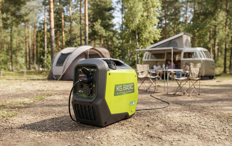 KSB 32i S — generador inverter compacto de 3 kW con carcasa insonorizada