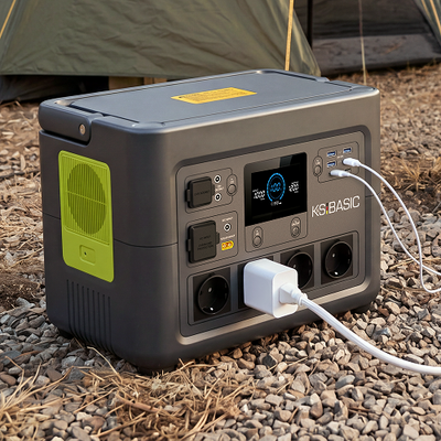 Alta Capacità Energetica — 1024 Wh a 1200 W di Potenza
