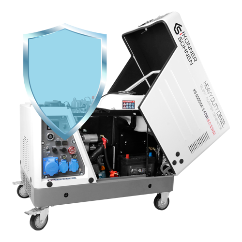 Anti-vandal soundproof casing