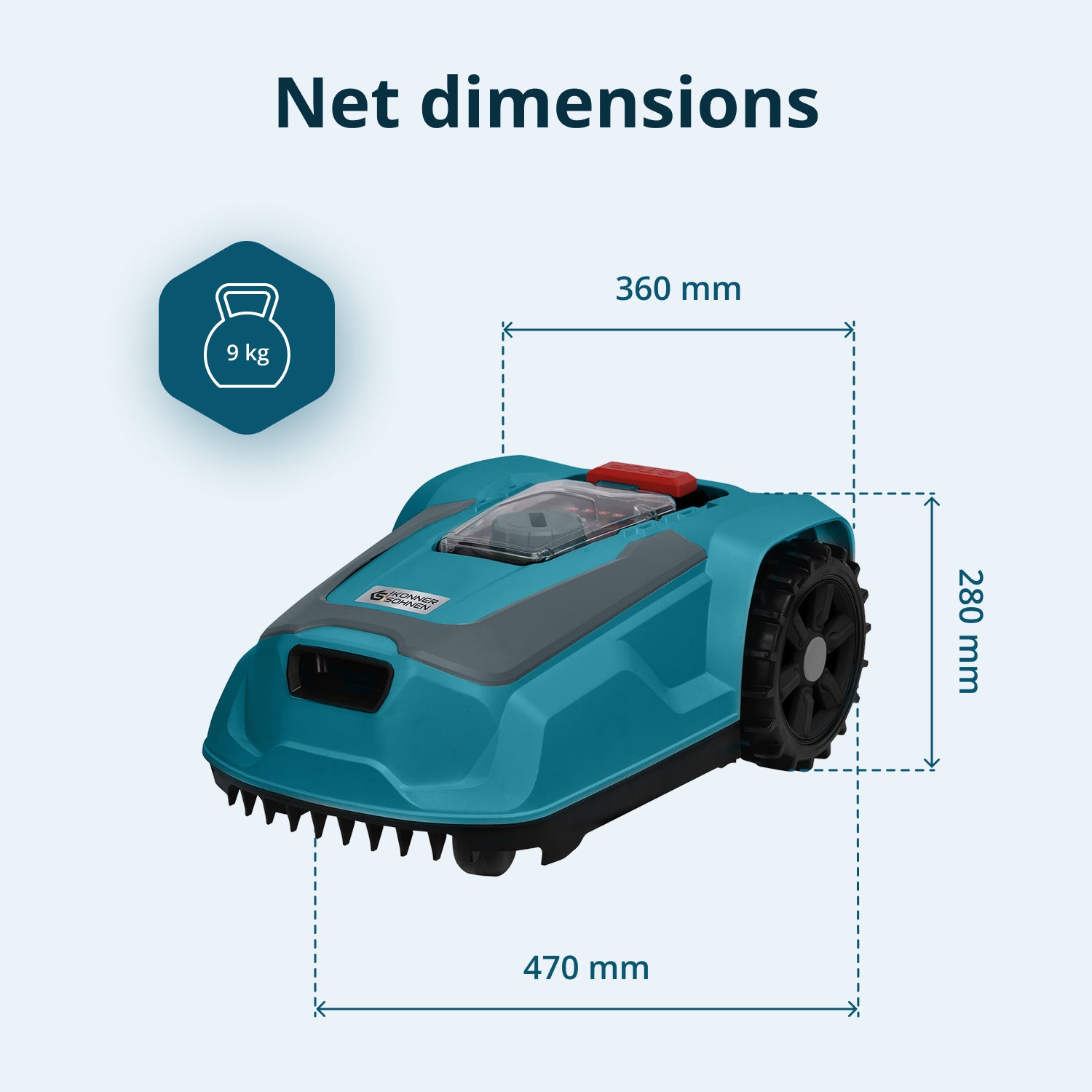 Robotgrasmaaier KS 22RLM