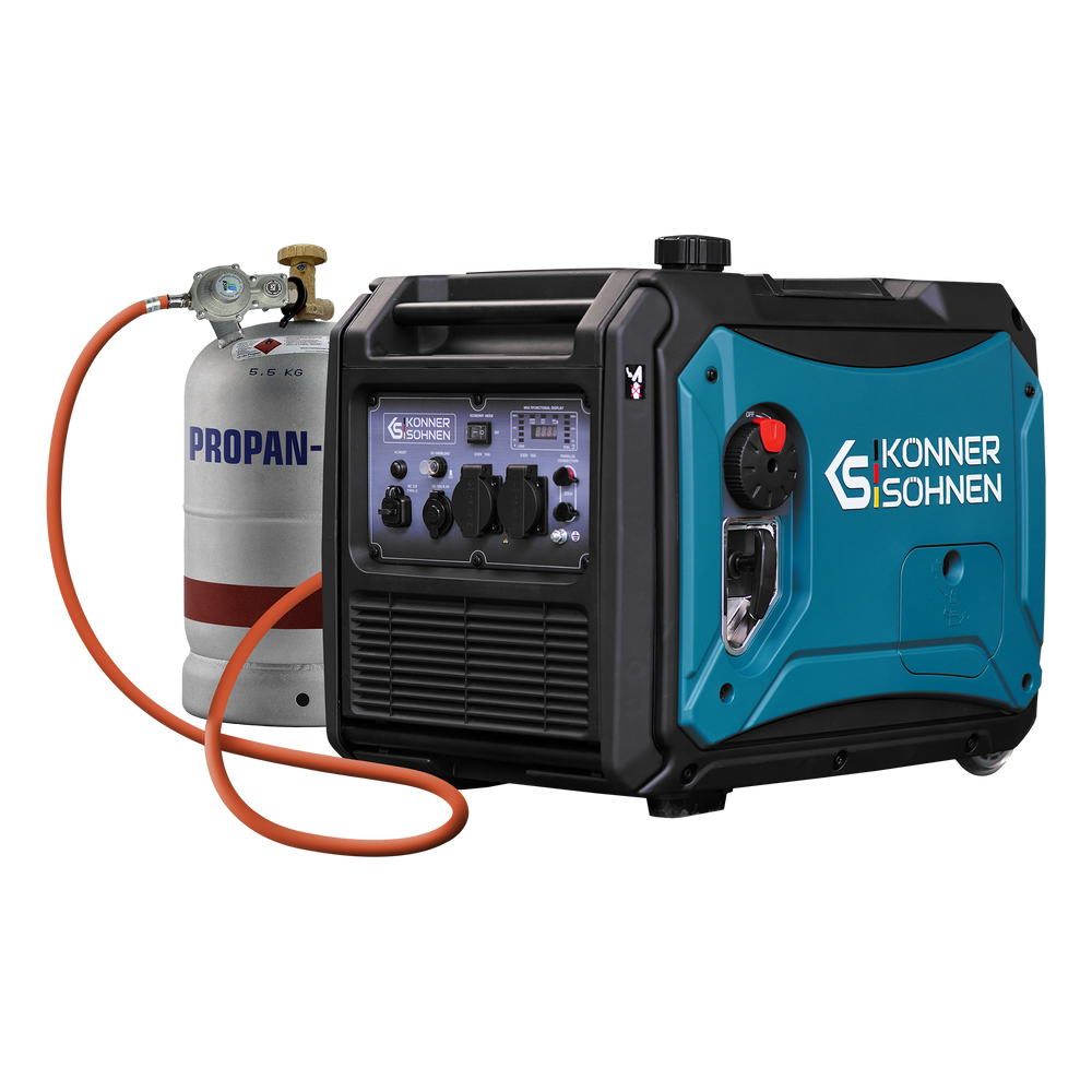 LPG/bensiini-invertterigeneraattori KS 4000iEG S