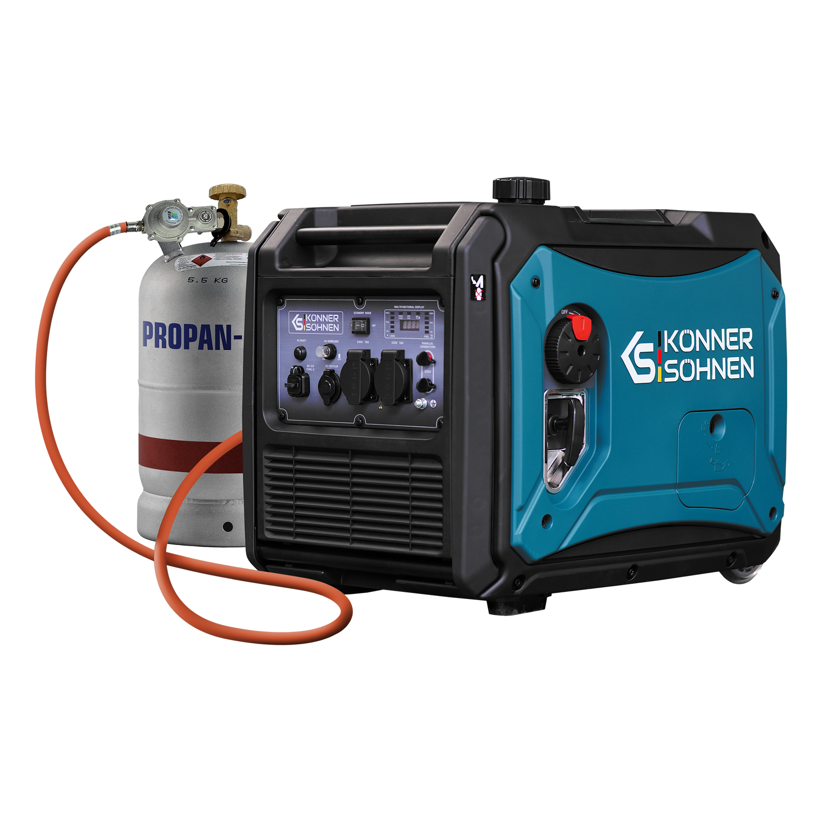 Μετατροπέας γεννήτριας LPG/βενζίνης KS 4000iEG S