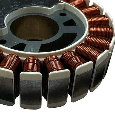 Alternador sin escobillas con bobinado 100 % de cobre