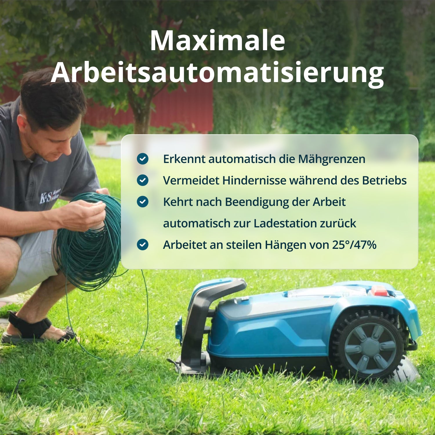 Roboter-Rasenmäher KS 22RLM