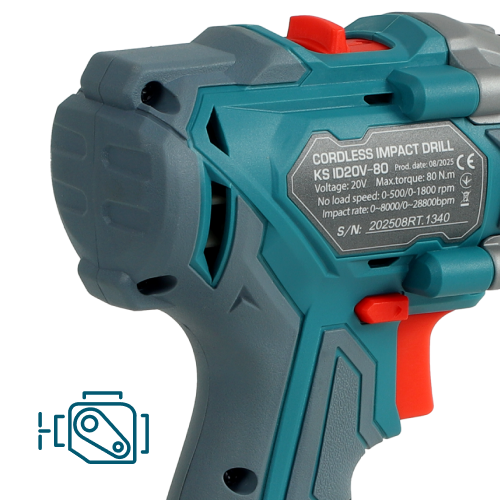 Taladro con motor sin escobillas