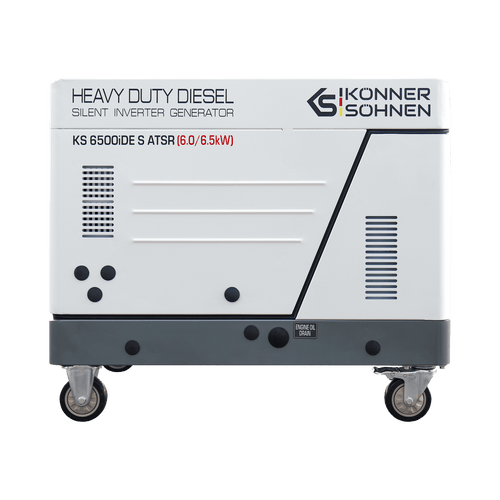 Diesel Invertergenerator i ljudisolerat hölje KS 6500iDE S ATSR