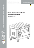 Diesel-Inverter-Generator im Schalldämmgehäuse KS 6500iDE S ATSR