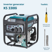Invertergenerator KS 3300i (Renoveret Fremragende) thumbnail