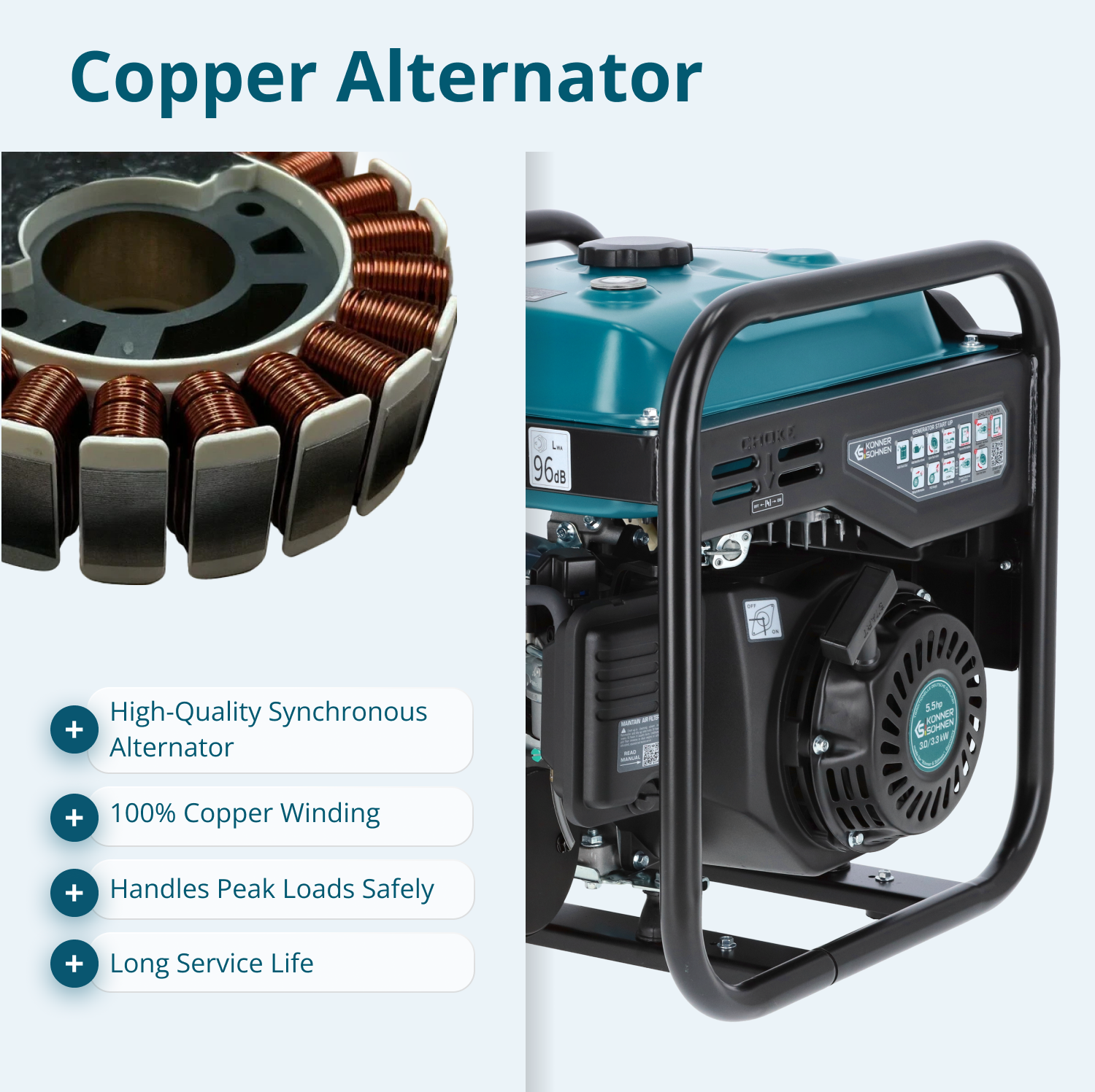 Invertergenerator KS 3300i (Renoveret Fremragende)