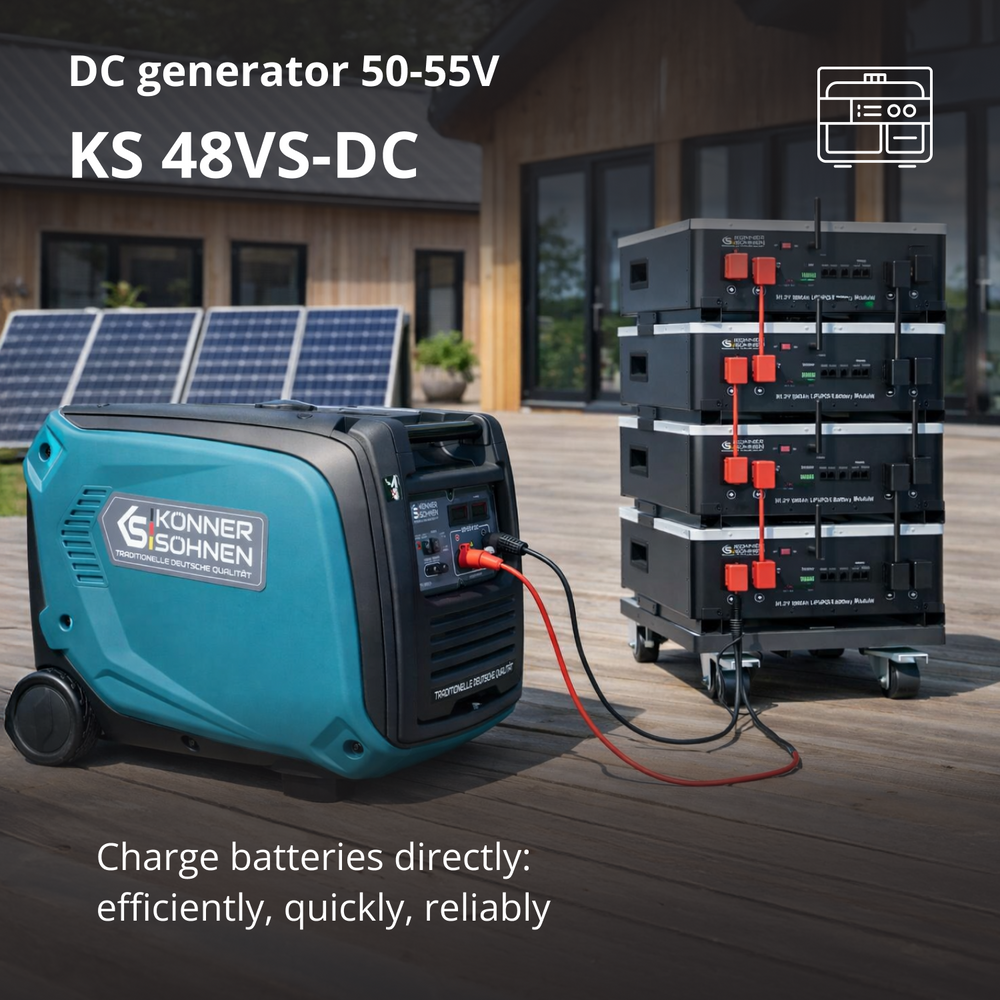 KS 48VS-DC Likströmsgenerator, version 50–55V
