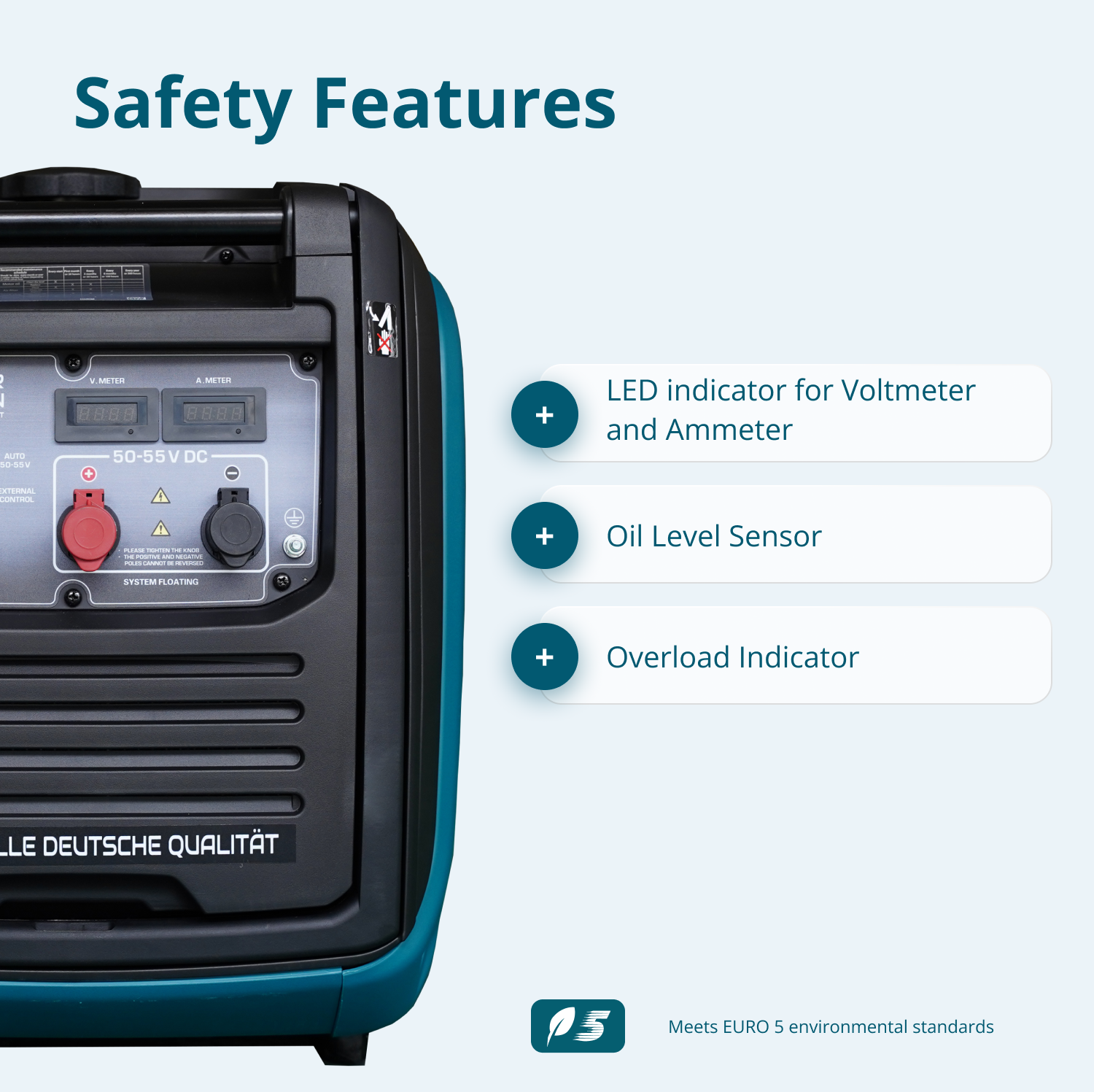 KS 48VS-DC Generator jednosmerne struje, verzija 50–55V