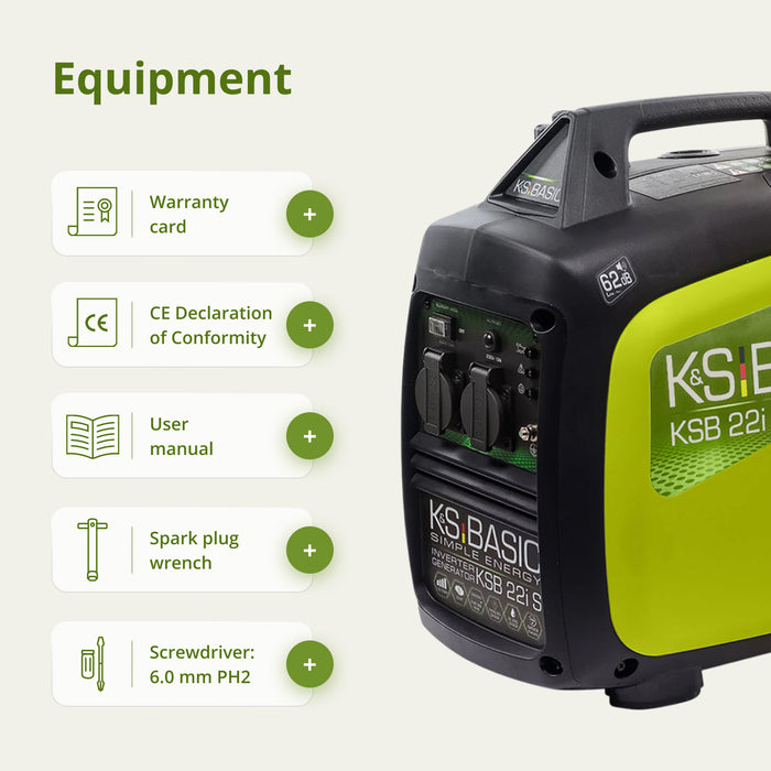 Invertorový generátor KSB 22i S