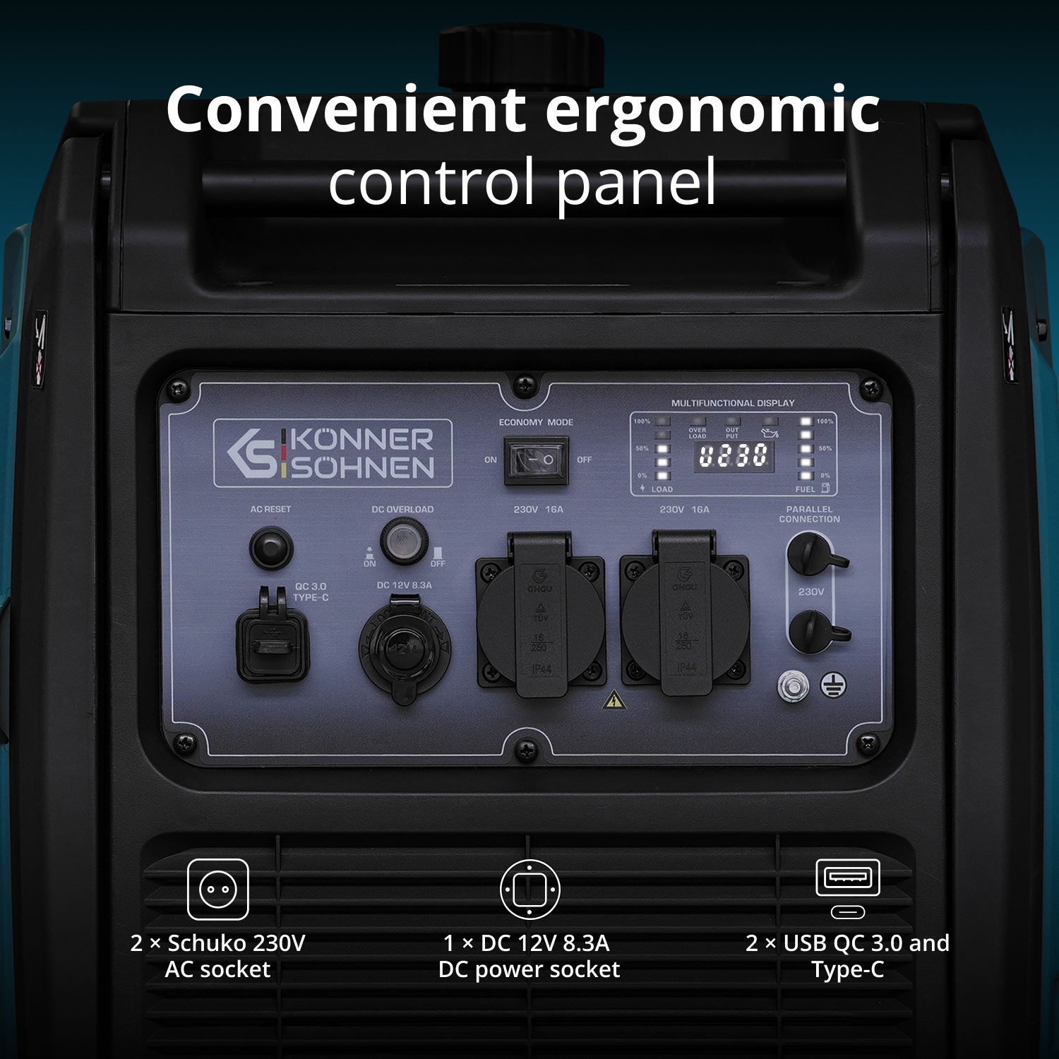 LPG/benzinski invertorski generator KS 4000iEG S