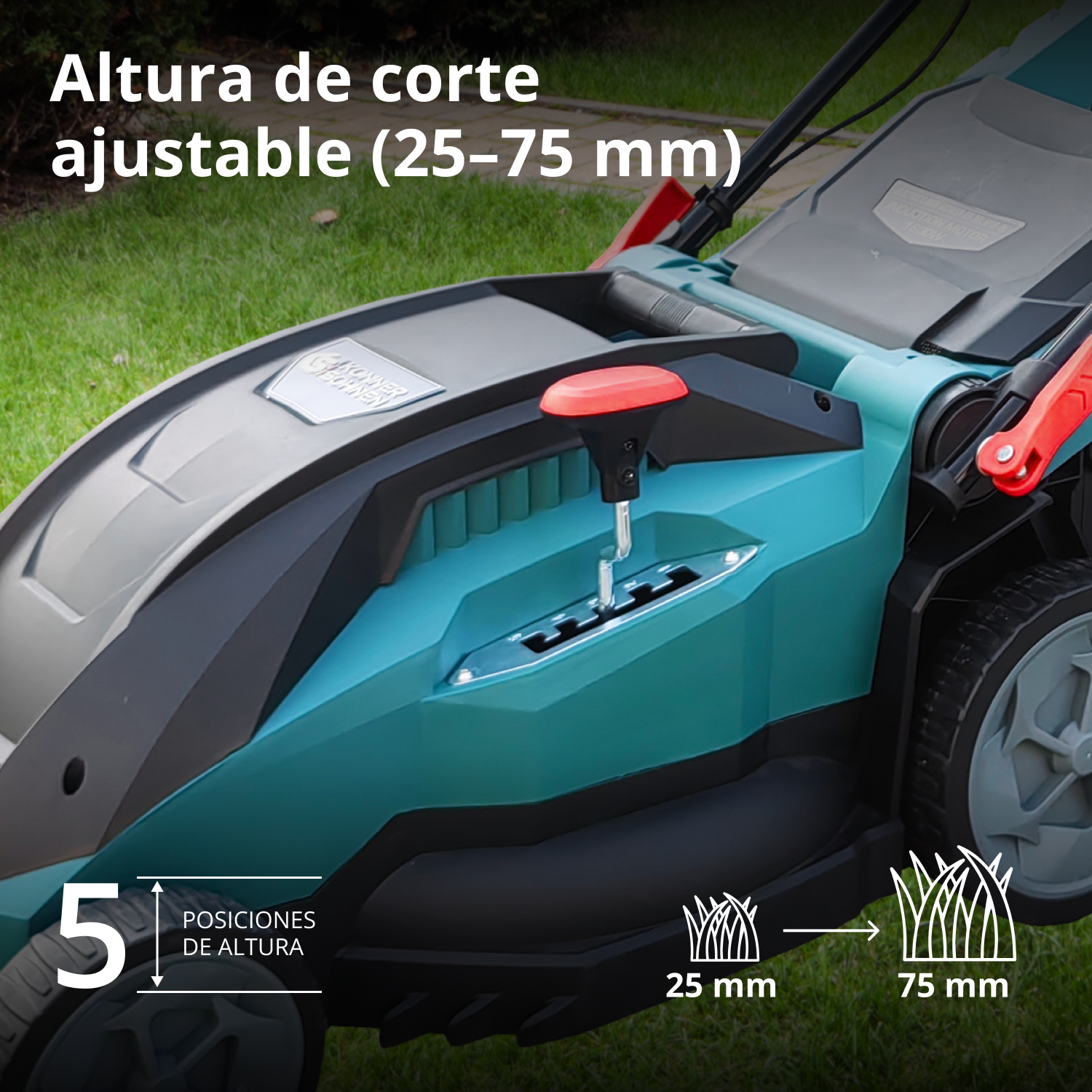 Cortacésped eléctrico KS 38LM16-BL