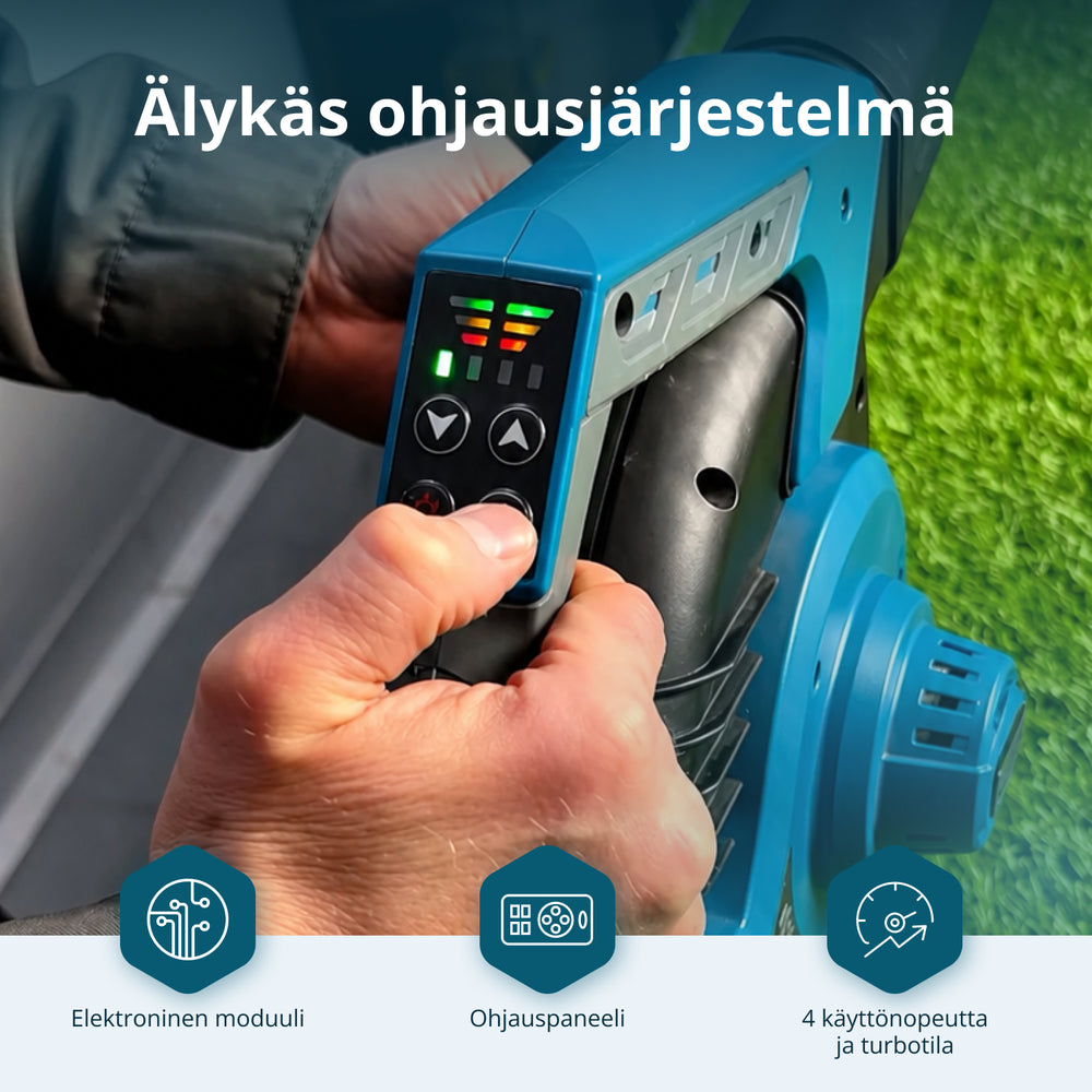 Akkukäyttöinen puutarhaimuri-puhallin KS LBV-40V