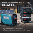 Groupe électrogène de courant continu KS 48VS-DC, version 50–55V thumbnail