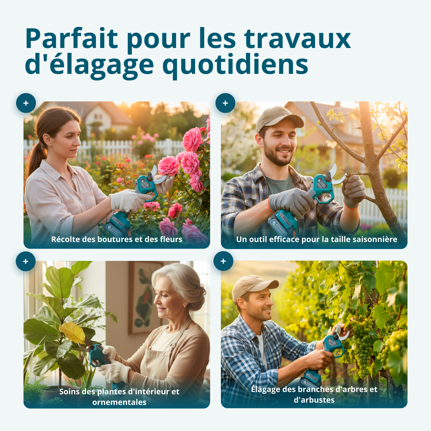 Sécateur à batterie KS CPS20V-40