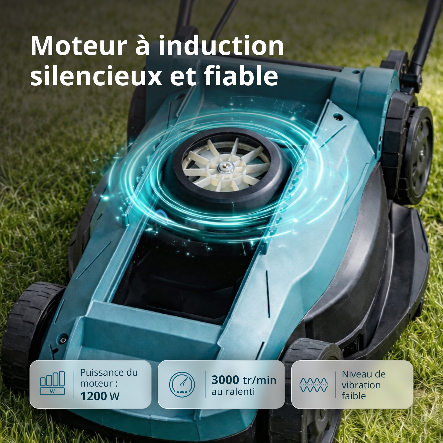 Tondeuse à gazon électrique KS 32LM12-BL
