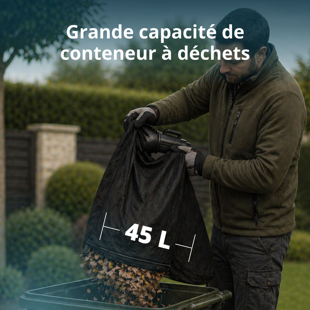 Aspirateur-souffleur de jardin sur batterie KS LBV-40V