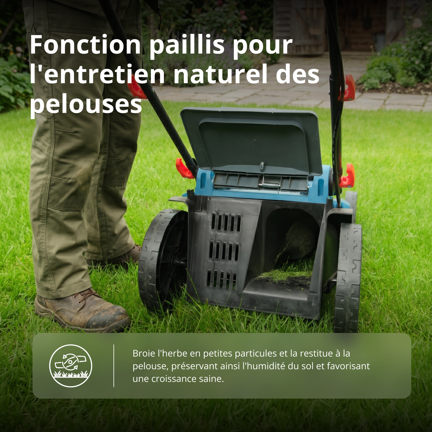 Kit promotionnel de soin du gazon KS 43LM-BCT40V-SET
