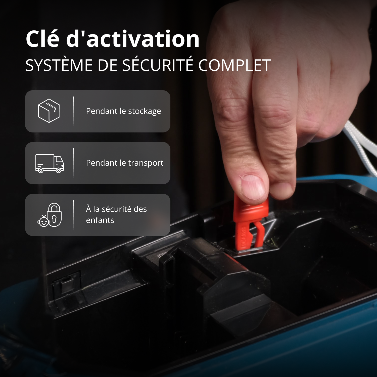 Kit promotionnel de soin du gazon KS 43LM-BCT40V-SET