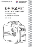 Invertorový generátor KSB 22i S 2022