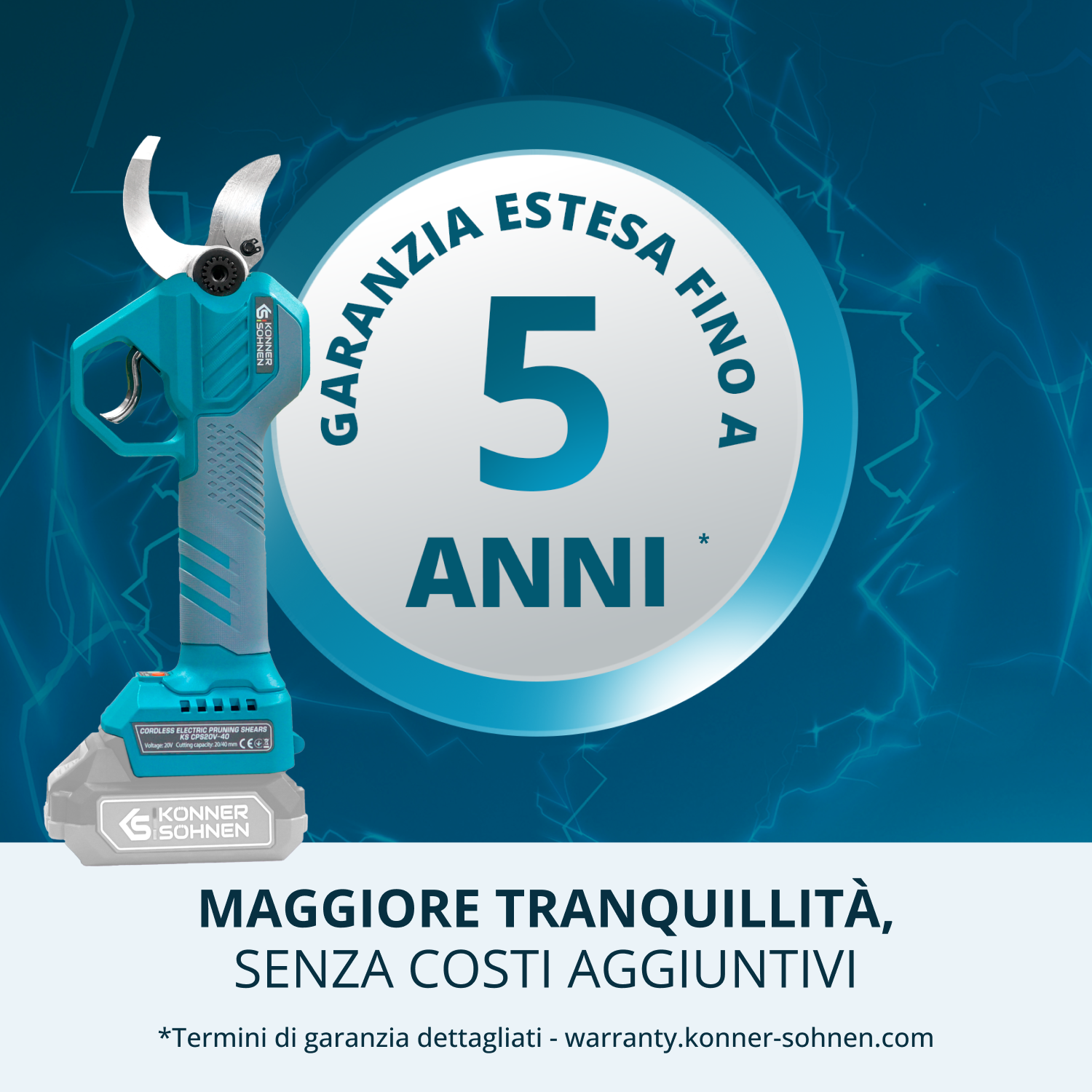 Cesoie a batteria KS CPS20V-40