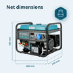 LPG/bensingenerator "Könner & Söhnen" KS 10000E G thumbnail