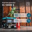 LPG/bensingenerator "Könner & Söhnen" KS 10000E G thumbnail