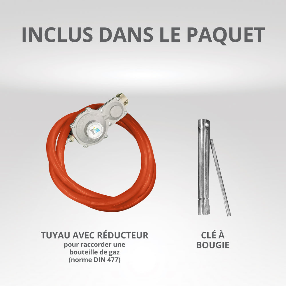 Groupe électrogène à essence/gaz "Könner & Söhnen" KS 2900G