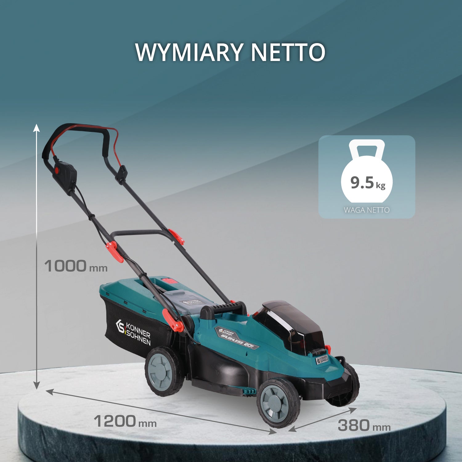Bezprzewodowa kosiarka KS 33LM-20V (Odnowiony – stan idealny)
