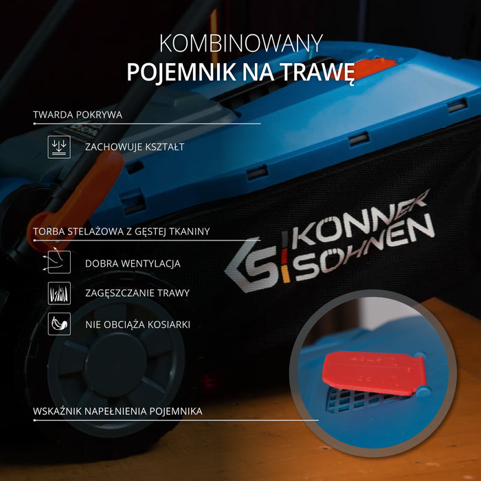 Bezprzewodowa kosiarka KS 33LM-20V