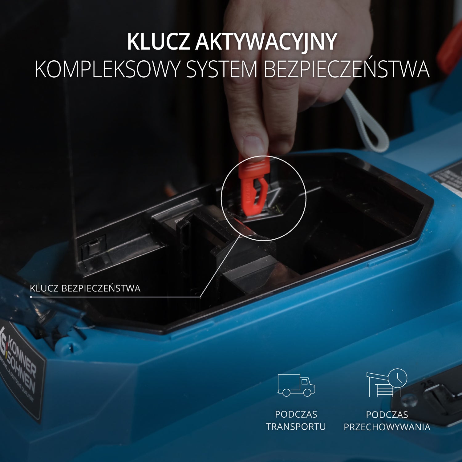 Bezprzewodowa kosiarka KS 33LM-20V (Odnowiony – stan idealny)