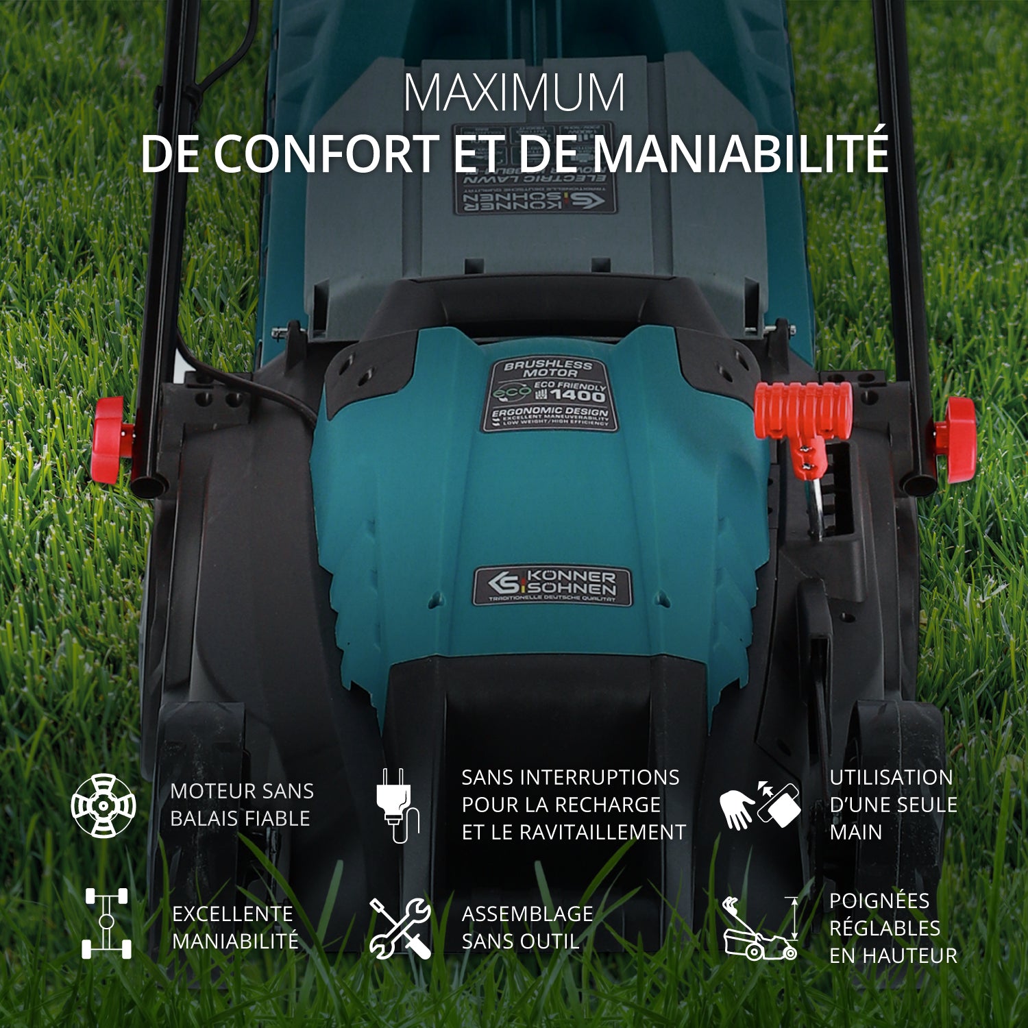 Tondeuse électrique KS 38LM-BL (Reconditionné Excellent)