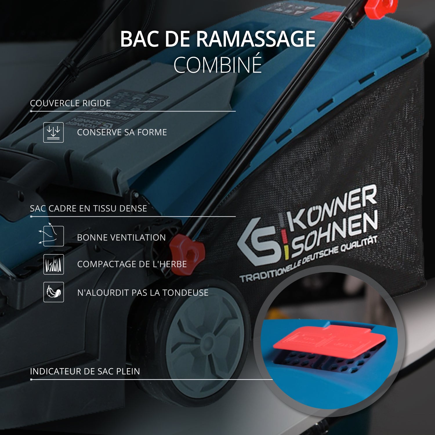 Tondeuse électrique KS 38LM-BL (Reconditionné Excellent)