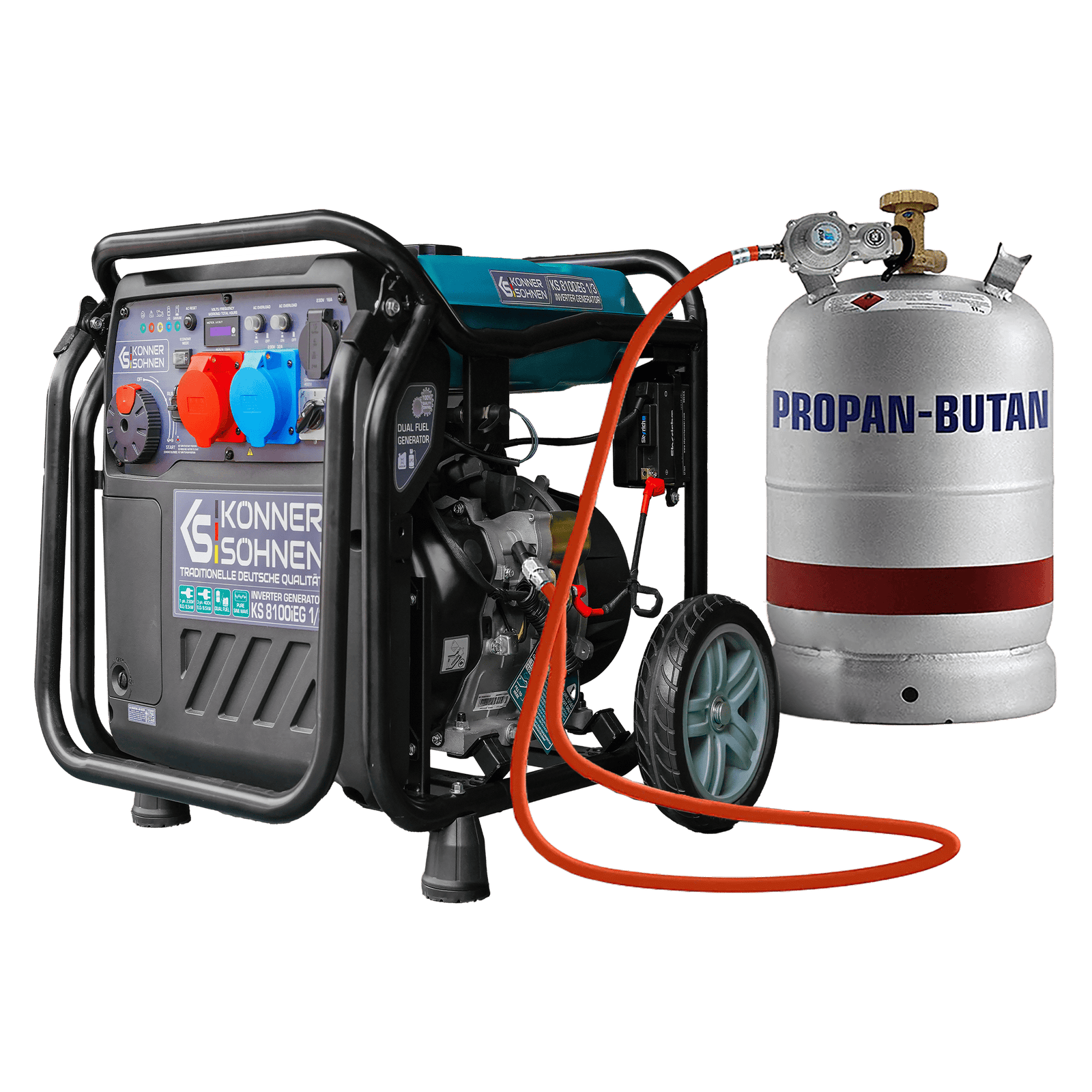 Generator inwertorowy KS 8100iEG 1/3