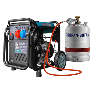 LPG/bensin invertergenerator KS 8100iEG 1/3
