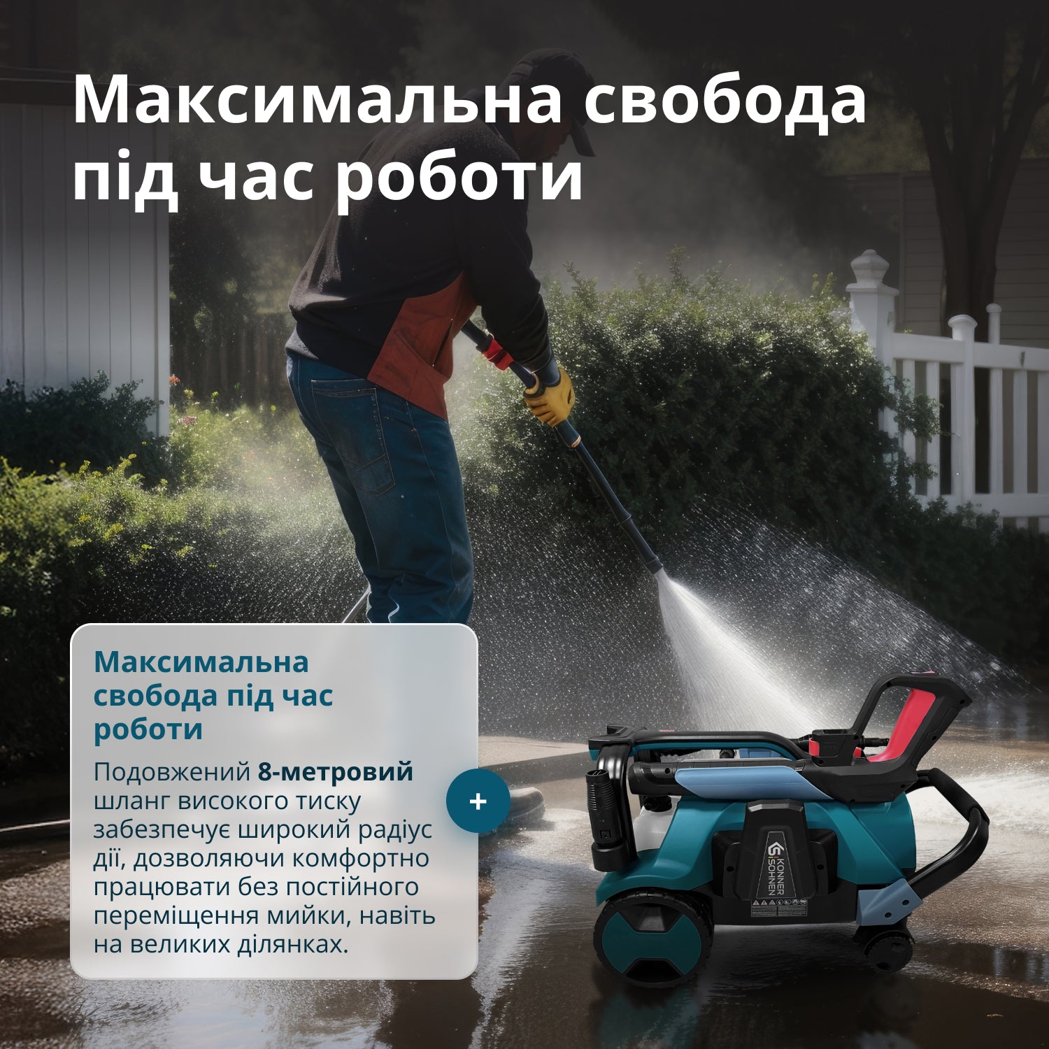 Мийка високого тиску KS PW160HV