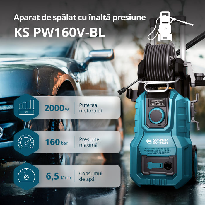 Högtryckstvätt KS PW160V-BL