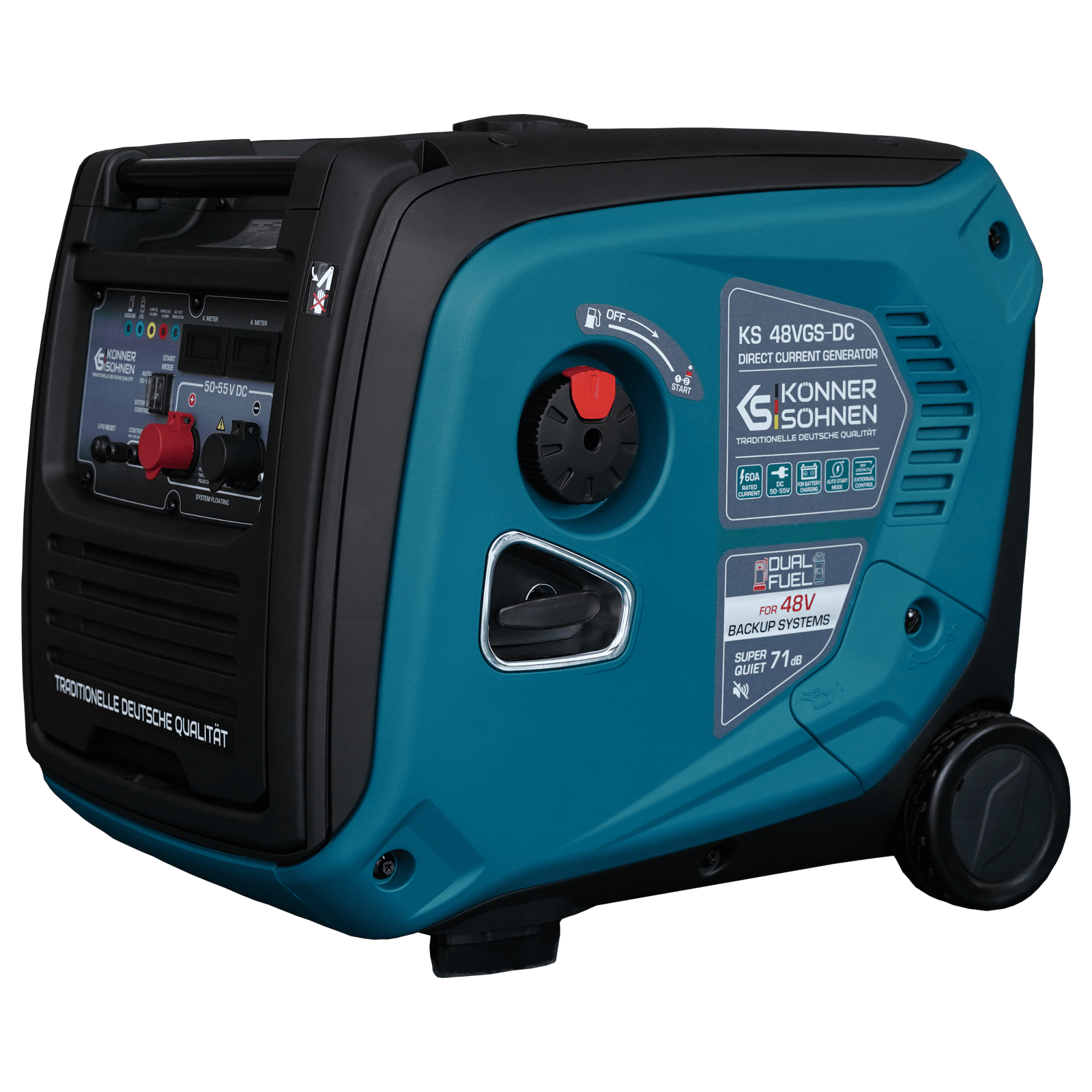 KS 48VGS-DC Egyenáramú generátor, 50–55V változat