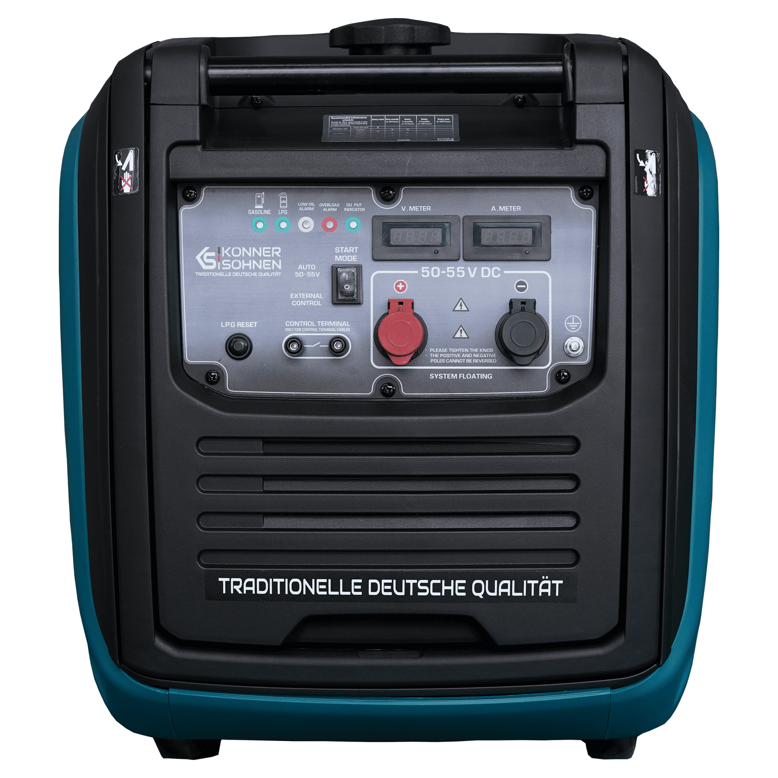 KS 48VGS-DC Egyenáramú generátor, 50–55V változat