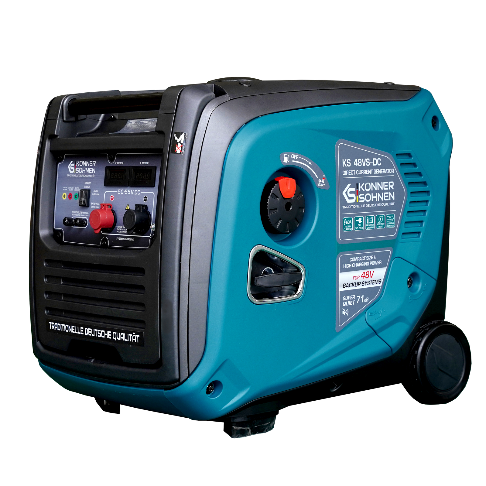 Generator de curent continuu KS 48VS-DC, versiunea 50–55V